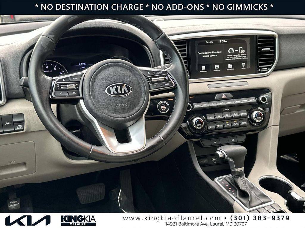 used 2020 Kia Sportage car, priced at $13,800