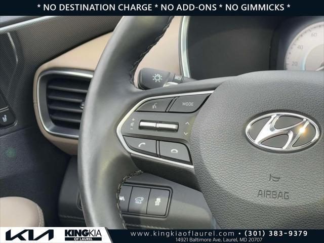 used 2021 Hyundai Santa Fe car, priced at $25,000