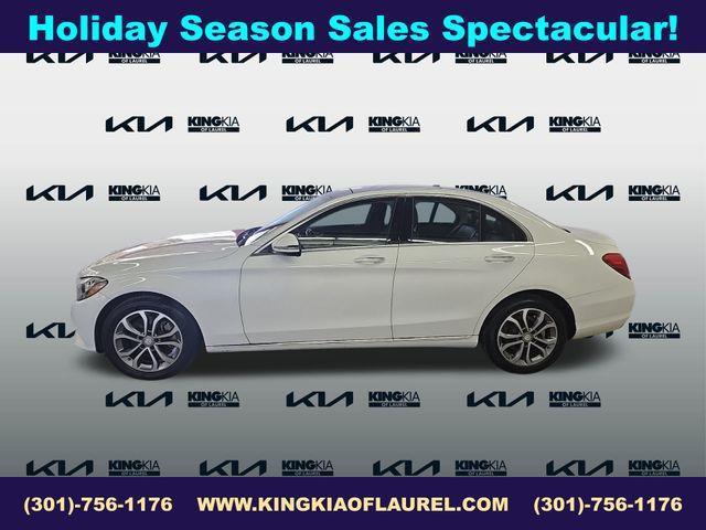 used 2017 Mercedes-Benz C-Class car, priced at $18,898