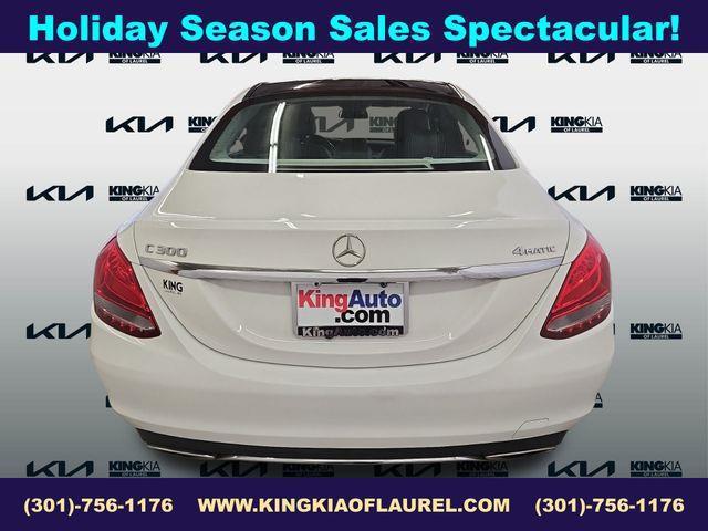 used 2017 Mercedes-Benz C-Class car, priced at $18,898