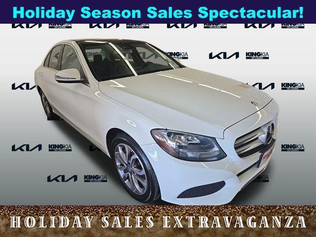 used 2017 Mercedes-Benz C-Class car, priced at $18,898