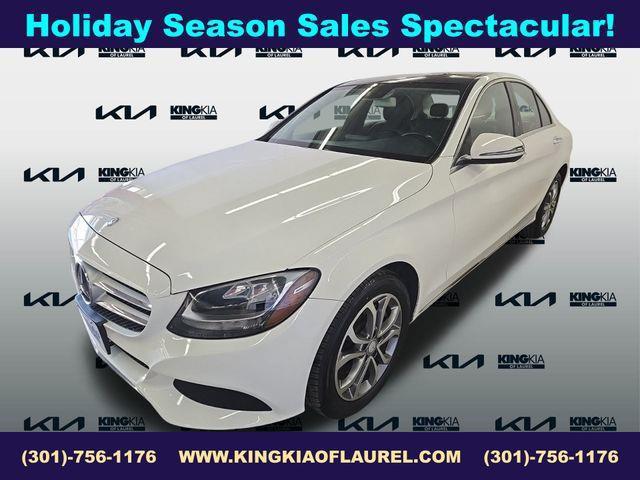 used 2017 Mercedes-Benz C-Class car, priced at $18,898