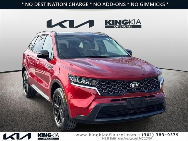 used 2021 Kia Sorento car, priced at $19,999