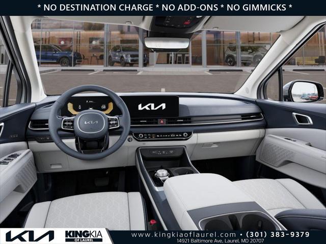 new 2025 Kia Carnival Hybrid car, priced at $43,000