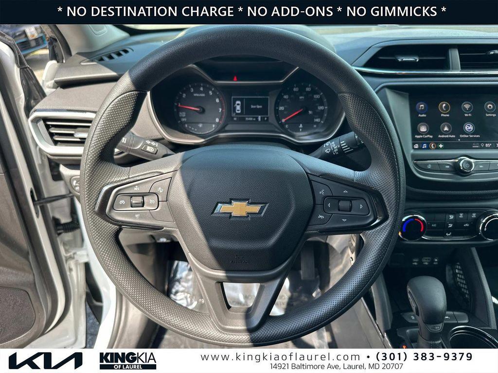 used 2022 Chevrolet TrailBlazer car, priced at $18,898