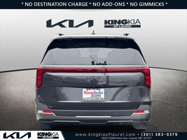 new 2025 Kia Carnival car, priced at $46,500