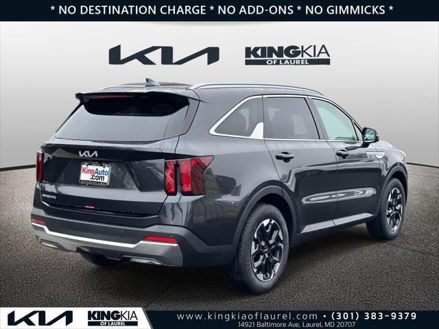 new 2025 Kia Sorento car, priced at $34,500