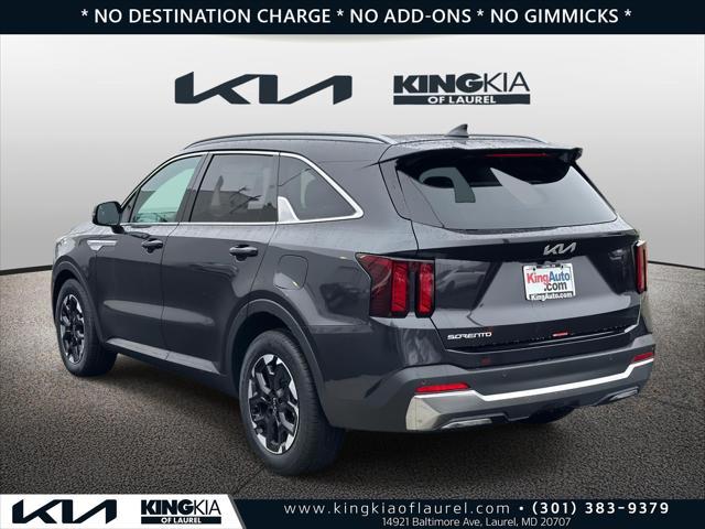 new 2025 Kia Sorento car, priced at $34,500