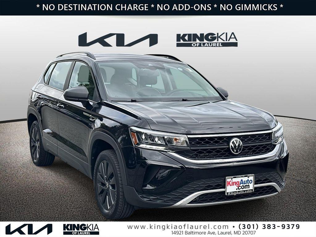 used 2022 Volkswagen Taos car, priced at $18,160
