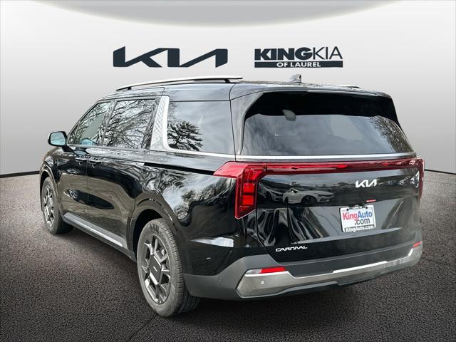 new 2025 Kia Carnival car, priced at $43,317