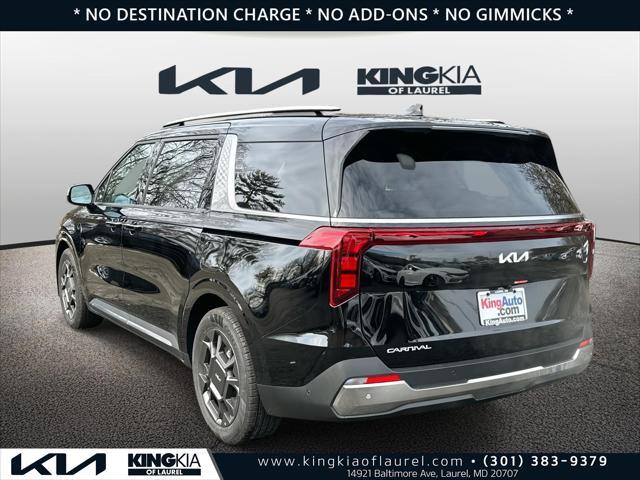 new 2025 Kia Carnival car, priced at $46,500