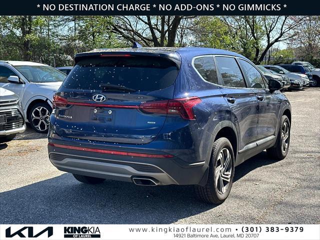 used 2022 Hyundai Santa Fe car, priced at $19,498