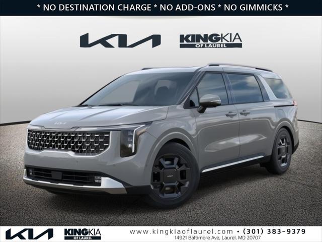 new 2025 Kia Carnival Hybrid car, priced at $53,000