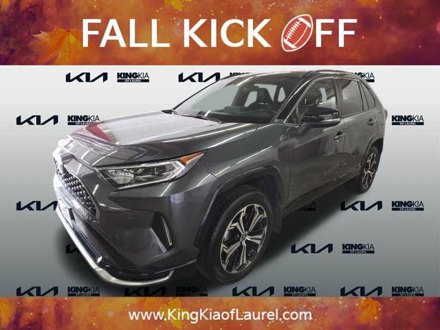 used 2021 Toyota RAV4 Prime car, priced at $40,000