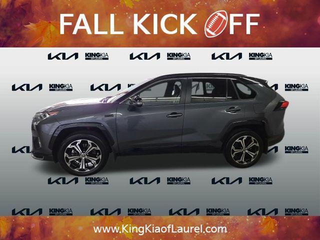 used 2021 Toyota RAV4 Prime car, priced at $40,000