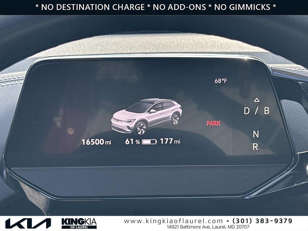 used 2023 Volkswagen ID.4 car, priced at $23,000