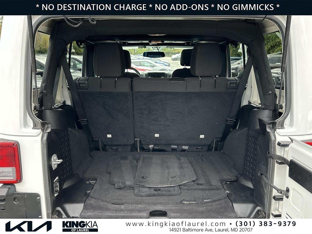 used 2016 Jeep Wrangler Unlimited car, priced at $19,786