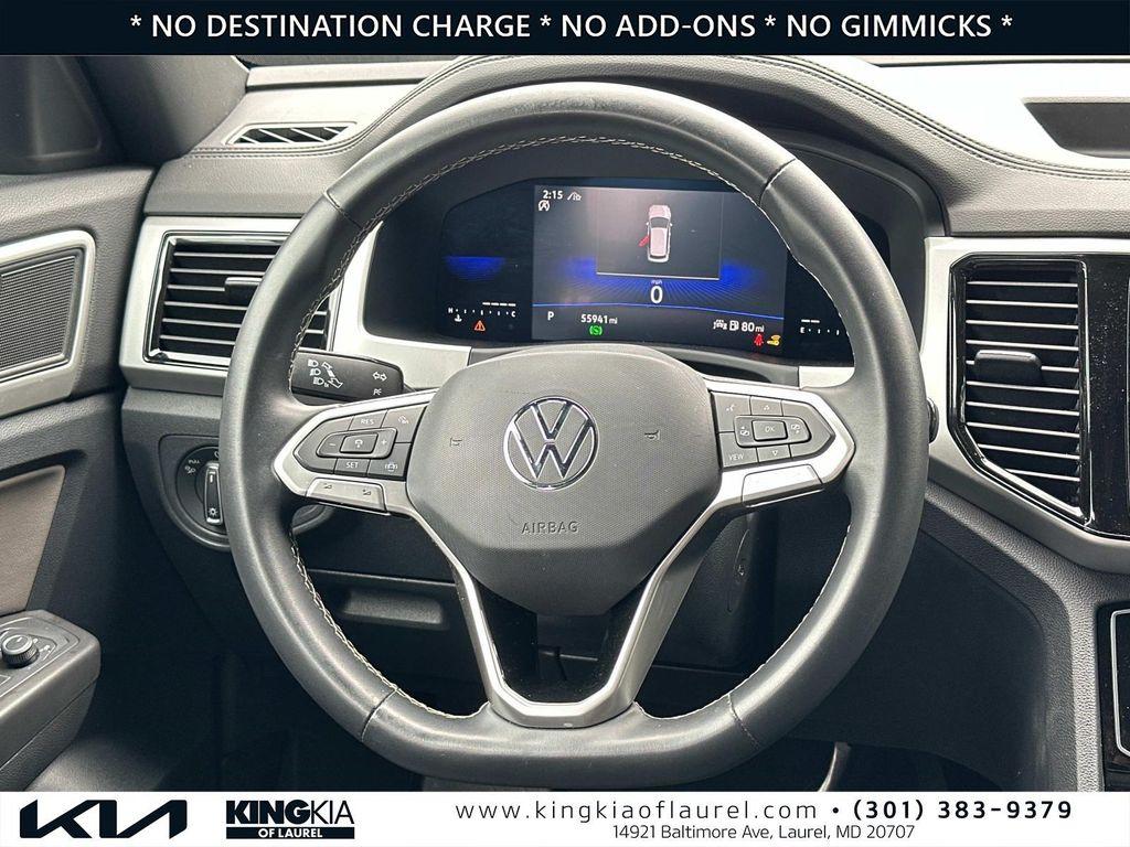 used 2022 Volkswagen Atlas Cross Sport car, priced at $26,138
