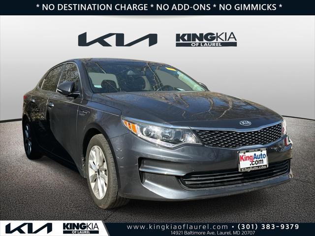 used 2018 Kia Optima car, priced at $14,500