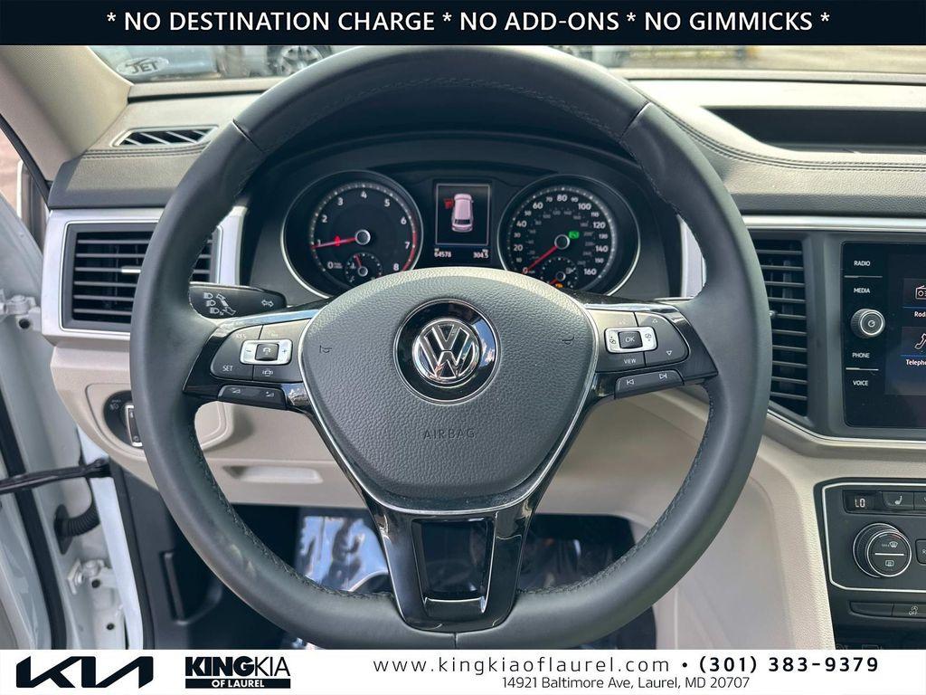 used 2019 Volkswagen Atlas car, priced at $20,809
