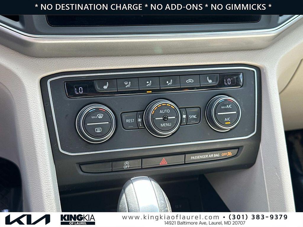 used 2019 Volkswagen Atlas car, priced at $20,809
