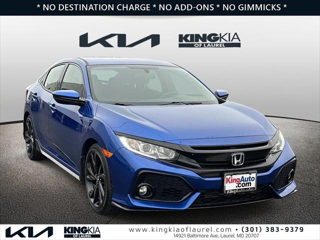 used 2018 Honda Civic car, priced at $16,898