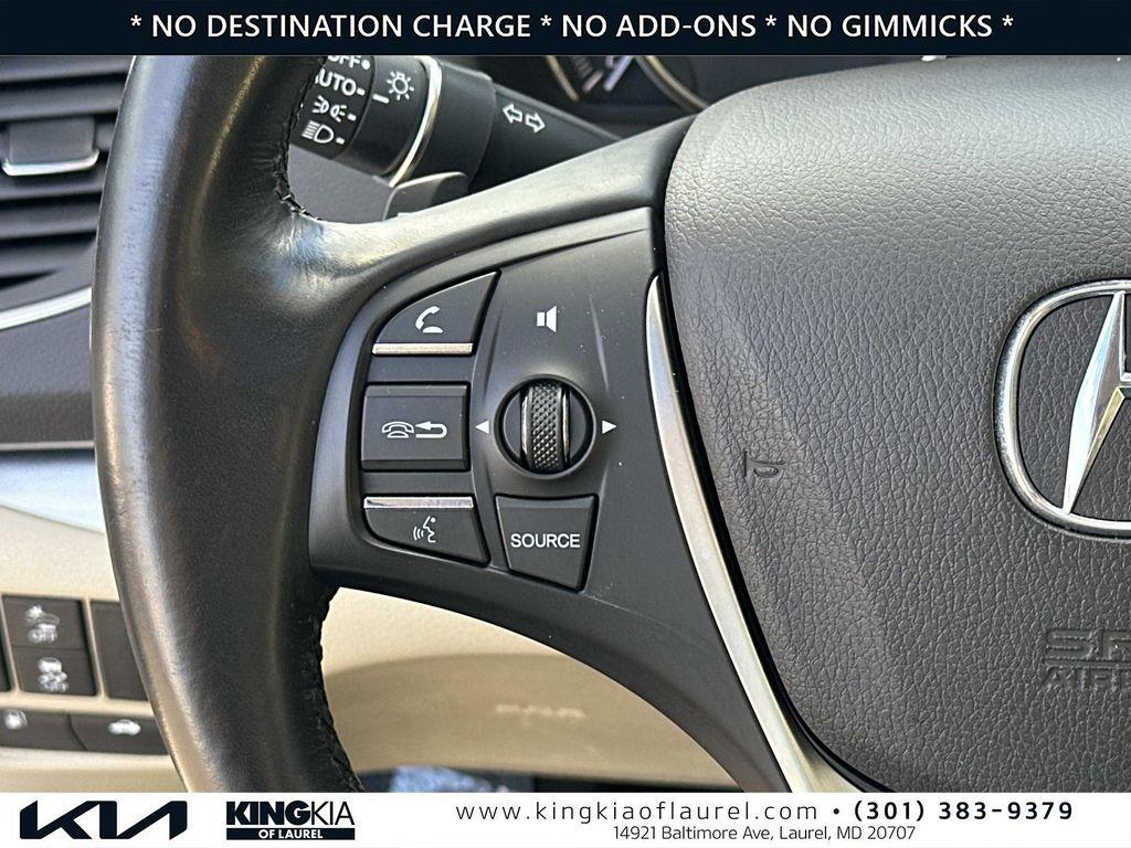 used 2019 Acura TLX car, priced at $20,600