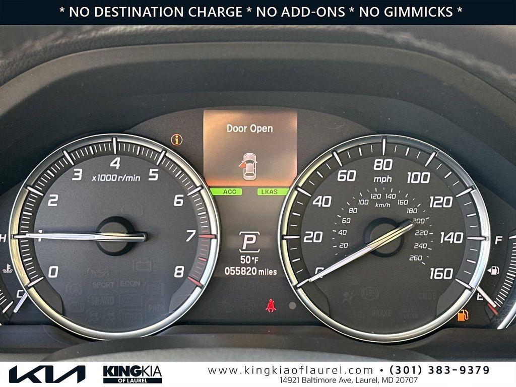 used 2019 Acura TLX car, priced at $20,600