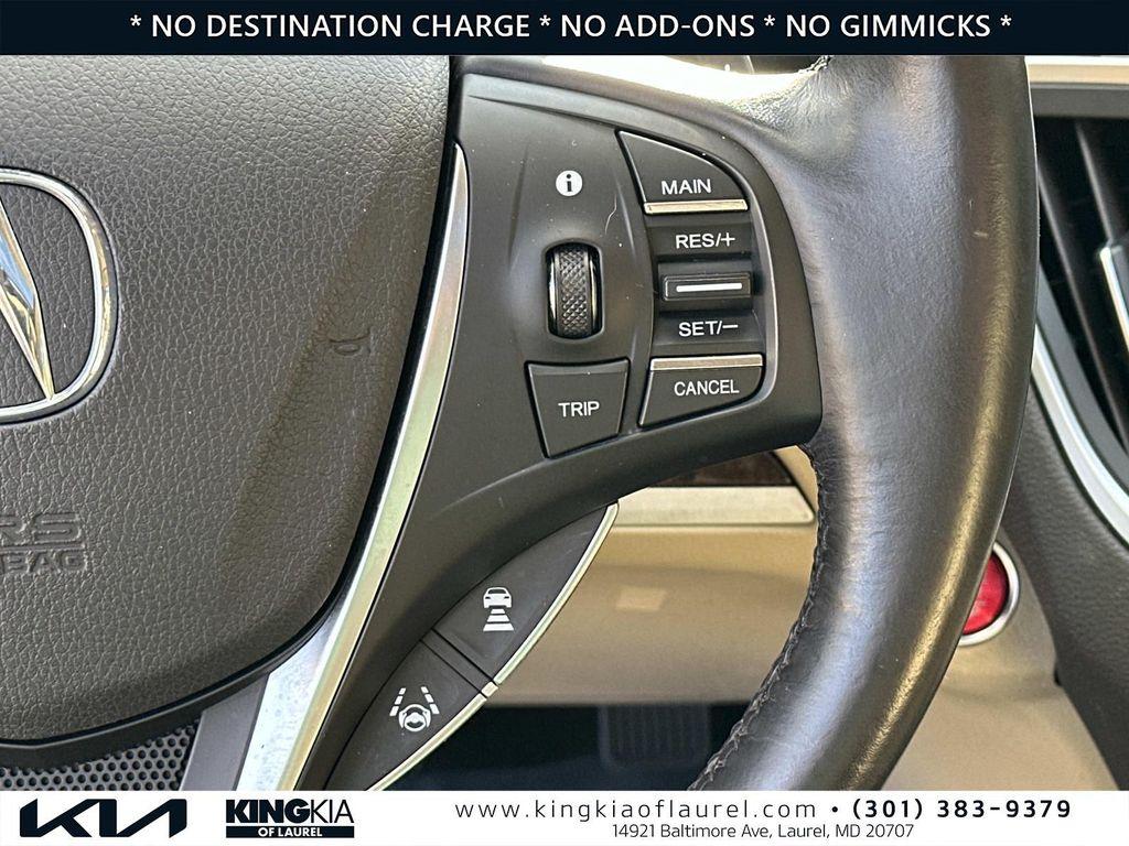 used 2019 Acura TLX car, priced at $20,600