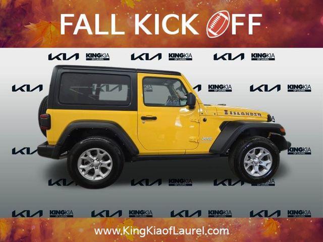 used 2021 Jeep Wrangler car, priced at $28,000