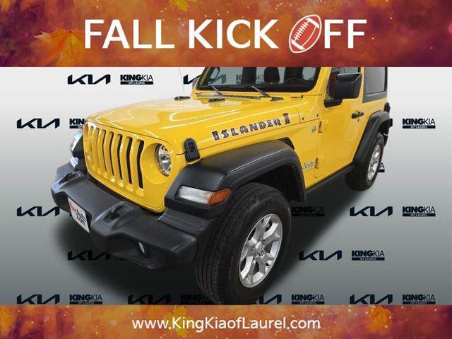 used 2021 Jeep Wrangler car, priced at $28,000