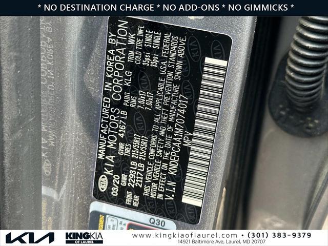 used 2021 Kia Seltos car, priced at $18,498