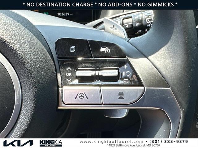 used 2022 Hyundai TUCSON Hybrid car, priced at $20,498