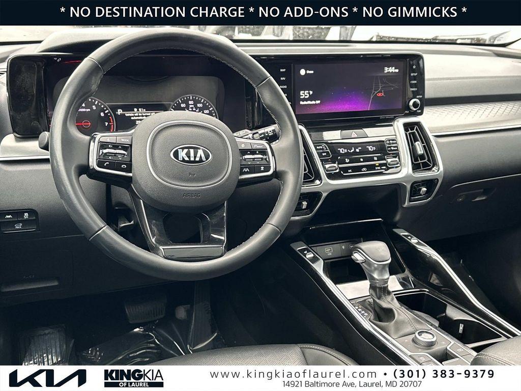used 2021 Kia Sorento car, priced at $22,500