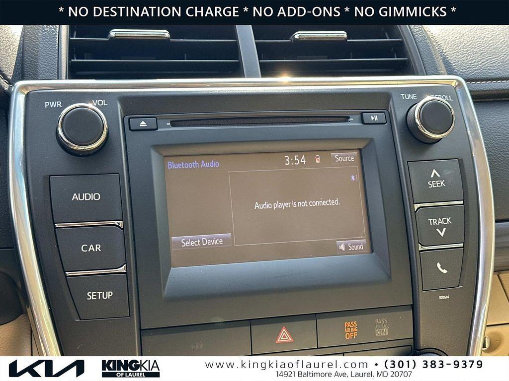 used 2016 Toyota Camry car, priced at $17,634