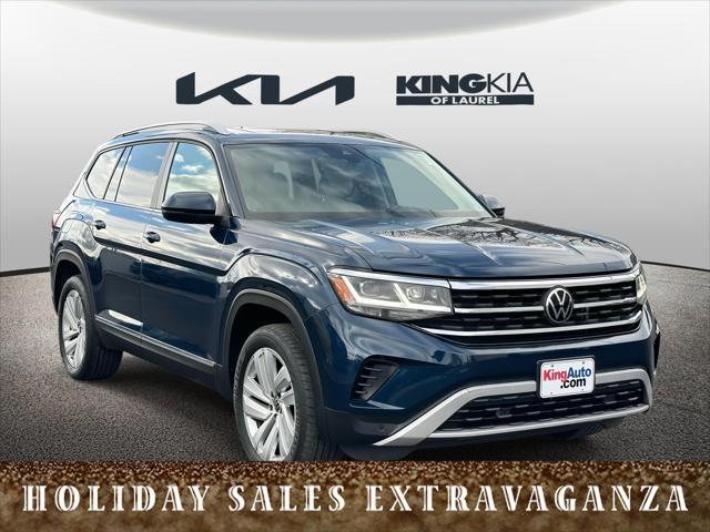 used 2021 Volkswagen Atlas car, priced at $27,498