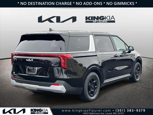 new 2025 Kia Carnival car, priced at $38,000