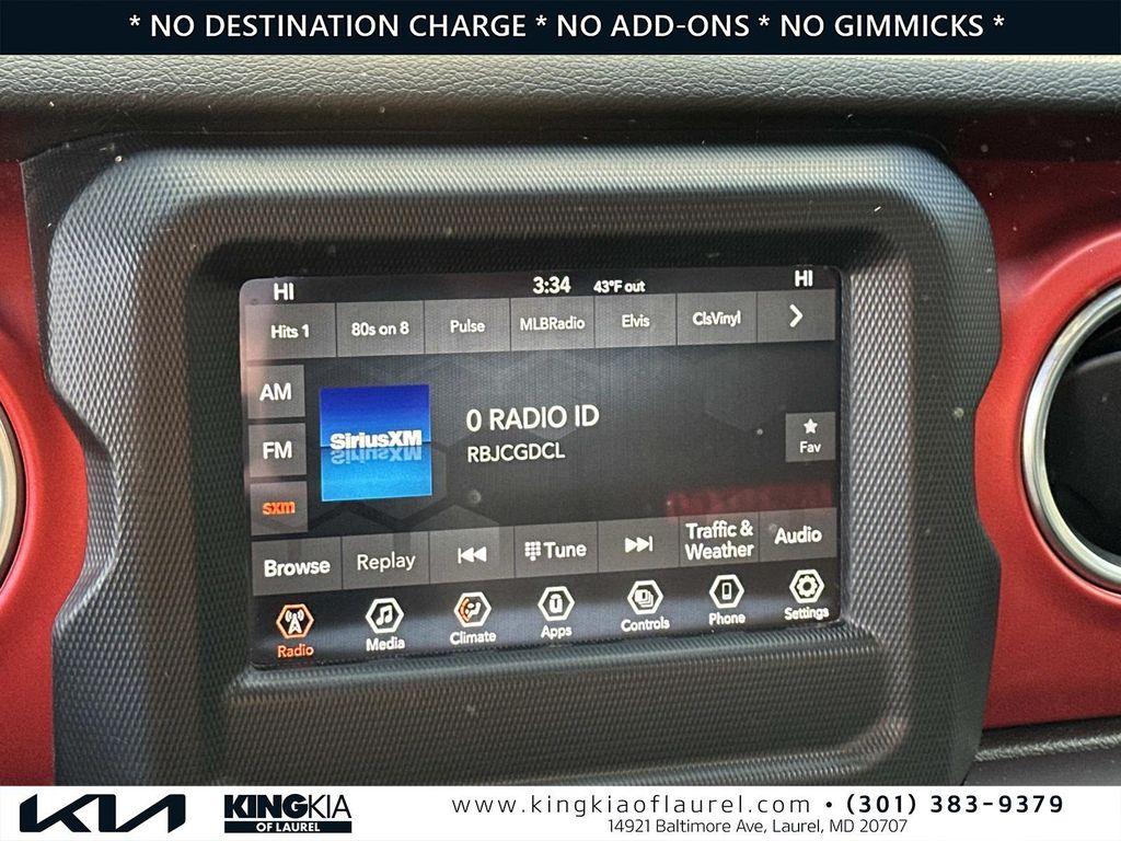 used 2021 Jeep Gladiator car, priced at $29,000