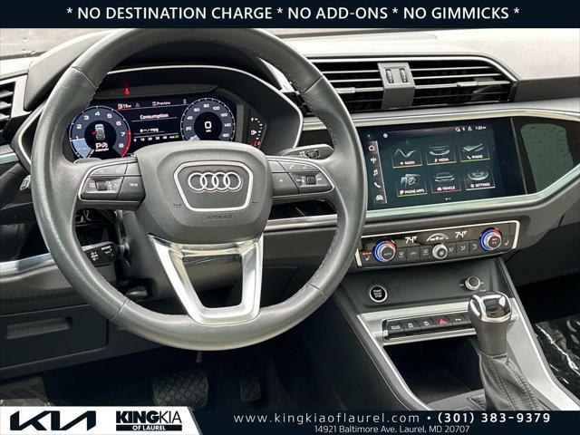 used 2022 Audi Q3 car, priced at $28,500