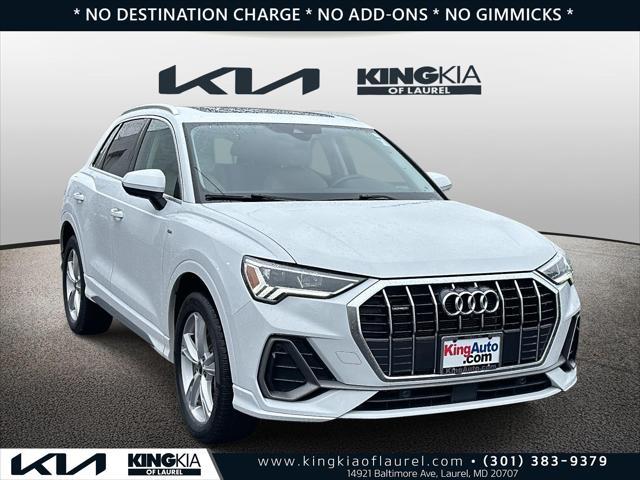 used 2022 Audi Q3 car, priced at $28,500