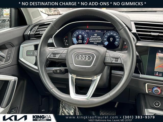 used 2022 Audi Q3 car, priced at $28,500