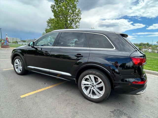 used 2021 Audi Q7 car, priced at $39,989