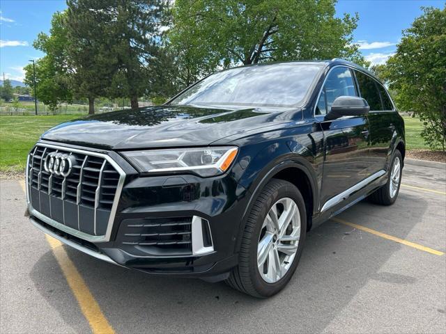 used 2021 Audi Q7 car, priced at $39,989