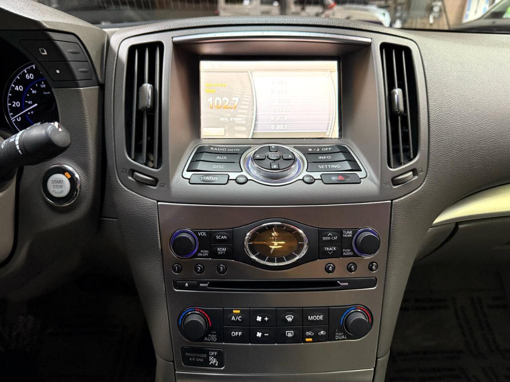 used 2012 INFINITI G37x car, priced at $11,495