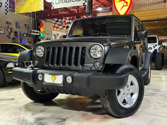 used 2018 Jeep Wrangler JK Unlimited car, priced at $17,985