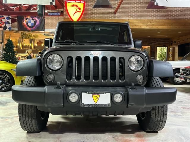 used 2018 Jeep Wrangler JK Unlimited car, priced at $17,985