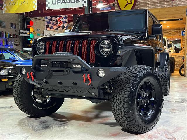 used 2021 Jeep Wrangler Unlimited car, priced at $28,985