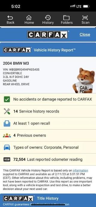 used 2004 BMW M3 car, priced at $22,985