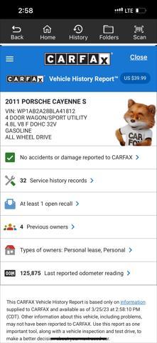 used 2011 Porsche Cayenne car, priced at $12,485