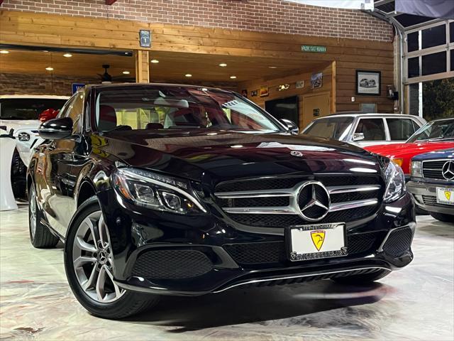 used 2018 Mercedes-Benz C-Class car, priced at $18,985